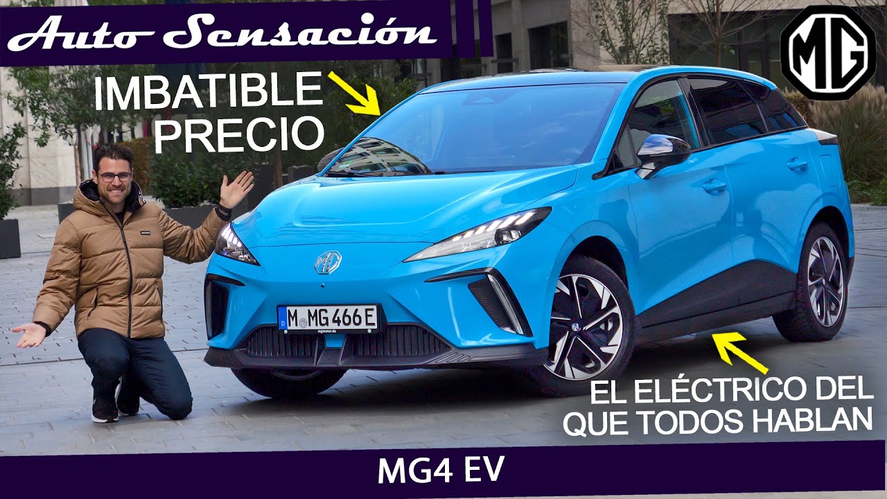 Prueba MG4 Luxury 2023 . ¿El eléctrico que todos esperábamos? 6000€ más barato que la competencia.