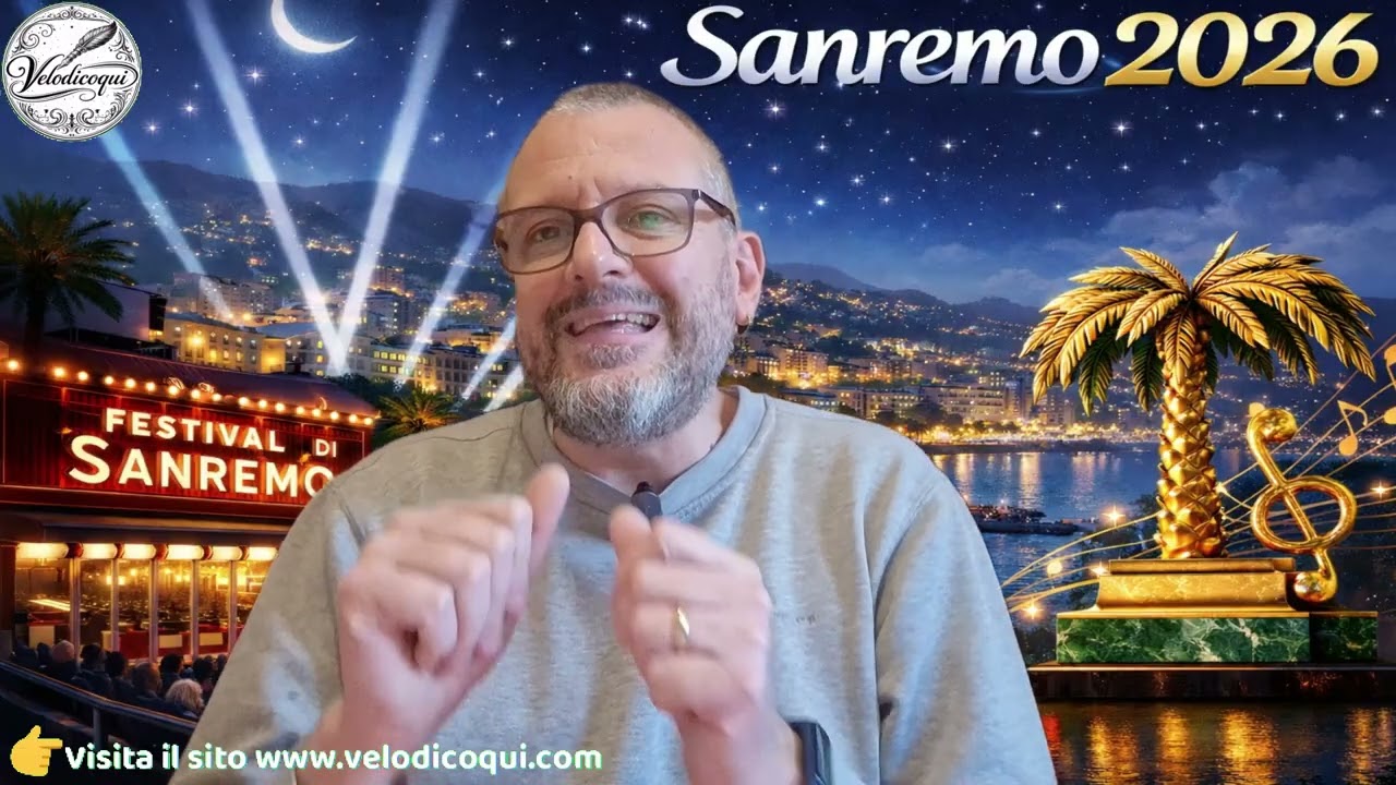 SANREMO 2026 AL VIA! Storia, curiosità, favoriti e sorprese in arrivo!