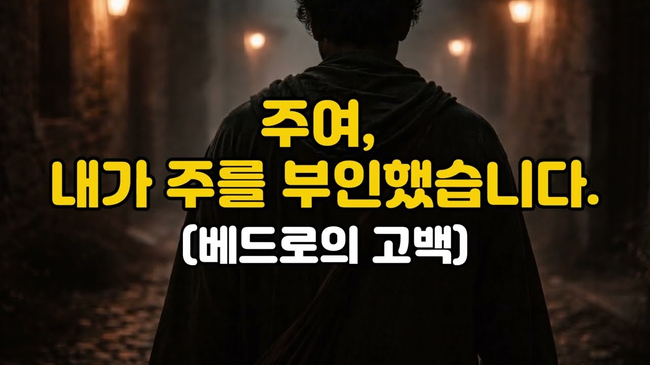 고난주간, 십자가 앞에서3(베드로의 철저한 회개)