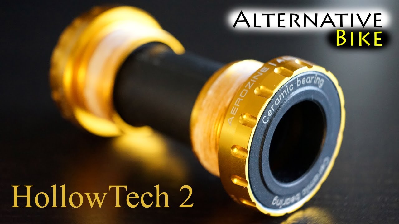 Установка каретки Hollowtech 2, на примере Shimano Deore SM-BB52