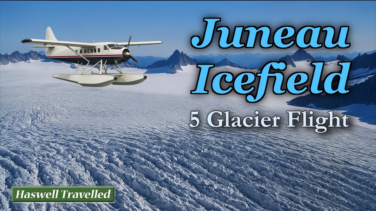 Juneau Icefield 5-Glacier Floatplane Adventure, Alaska | Scenic Flight in 4K