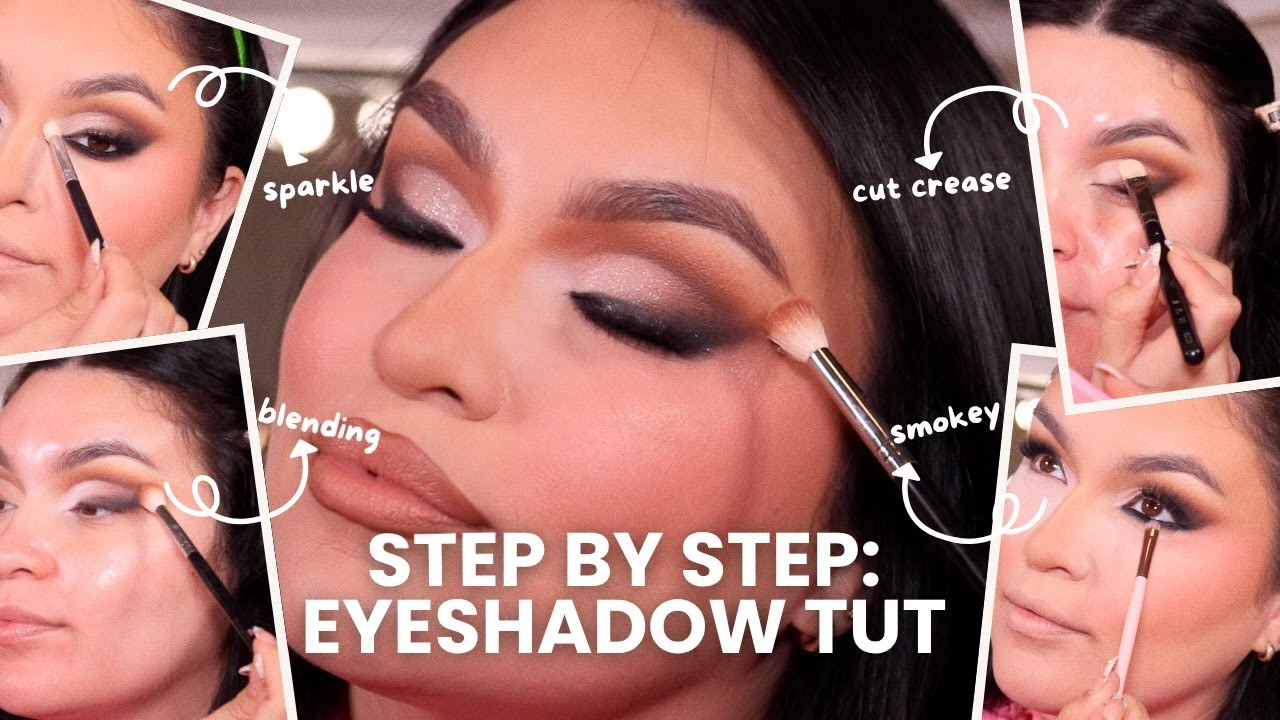 HOW TO : step by step eyeshadow tutorial 2025