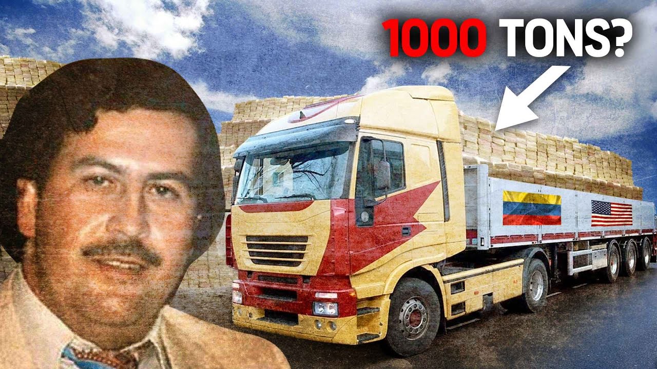 How Pablo Escobar Moved 1 BILLION Kilos Cocaine into the US