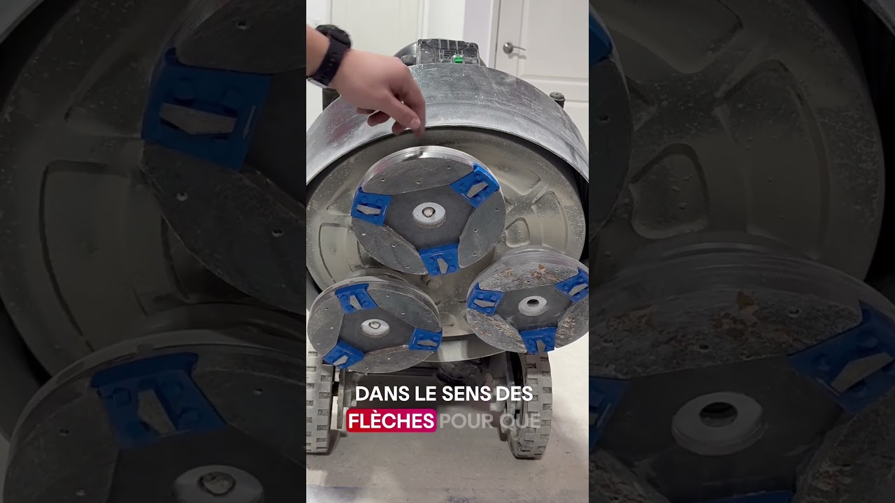 Installer PCD sur une machine à 3 têtes