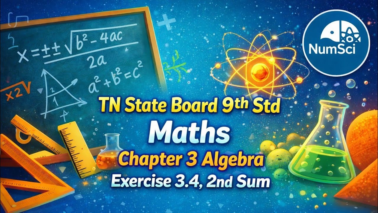Tn 9th Maths Chapter 3 Algebra Exercise 3.4, 2nd Sum #9thmathschapter3 #9thmaths 