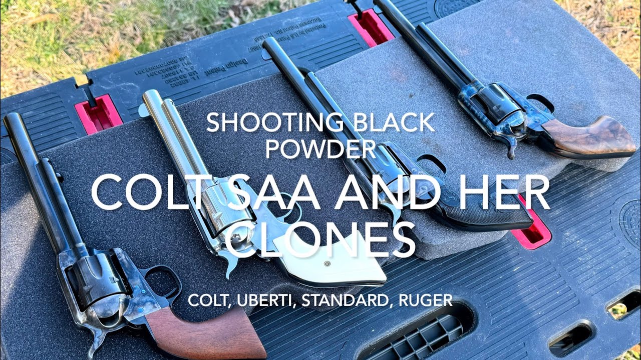 Shooting Single Action Army's (Colt, Standard, Uberti, and Ruger)