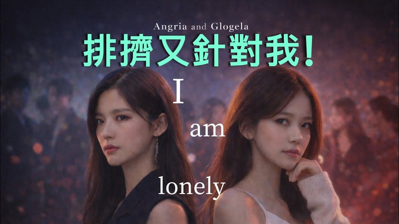 Glogela張韶蘭【排擠又針對我！I am lonely！（Glogela版）】（Feat.Angria張涵棋）Official Music Video 