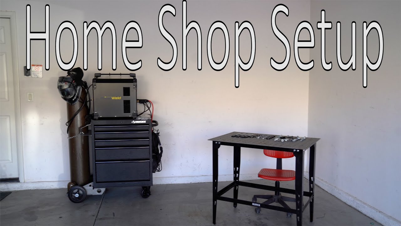 Basic Home Garage Shop Setup for Fabrication