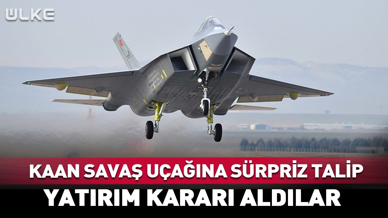 KAAN Savaş Uçağına Sürpriz Talip! #haber