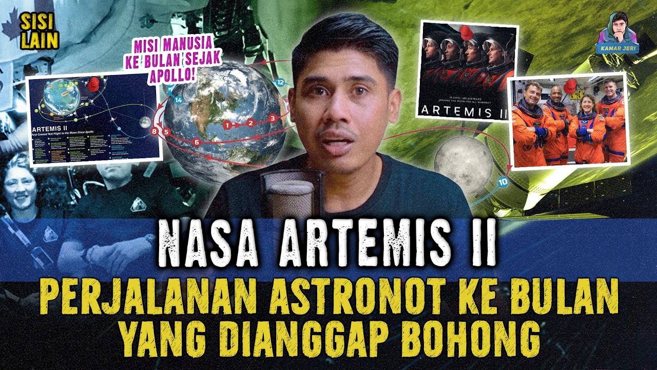 MISI ARTEMIS II NASA ! CLAIM BISA MENCAPAI BULAN PULANG PERGIU YANG DIANGGAP BOHONG