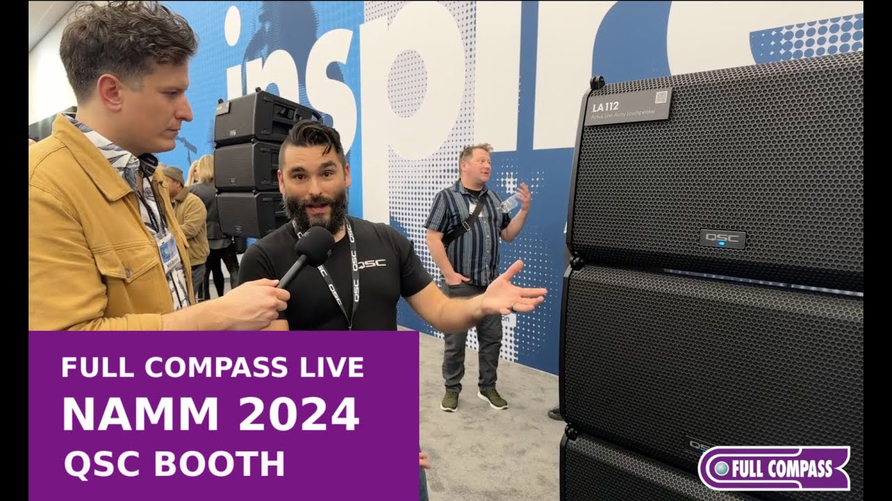 Новый активный линейный массив QSC L-класса | NAMM 2024