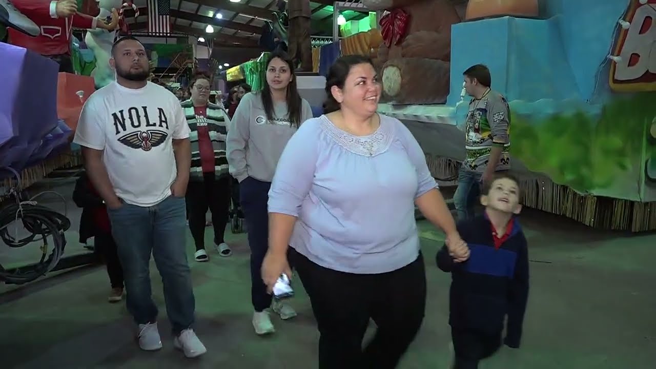 Bayou Time:  Hercules Throws Mardi Gras Party for Elementary Students