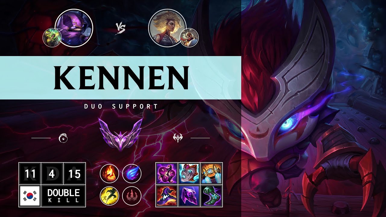 Kennen Support vs Rell - KR Master Patch 14.12