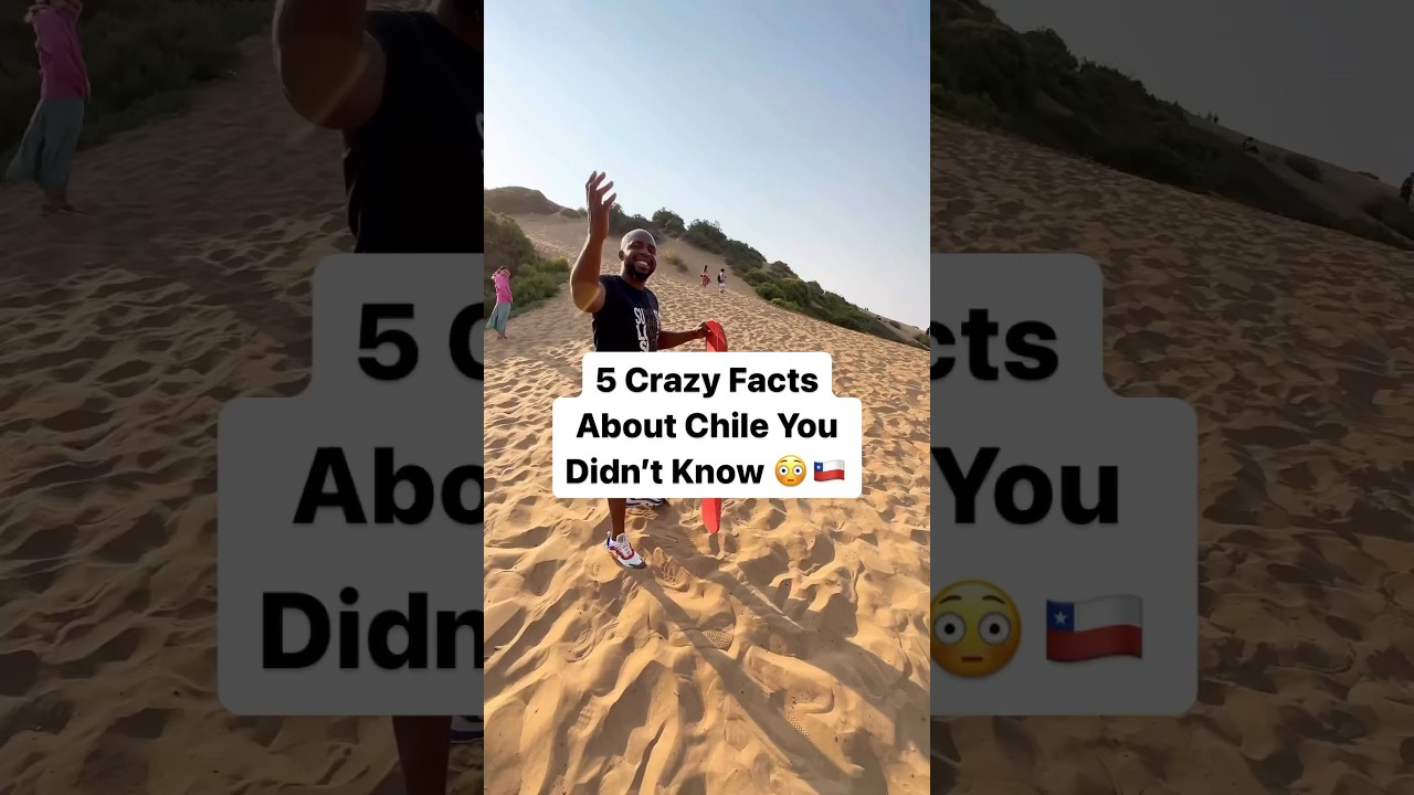 You didn&rsquo;t know this about Chile 🇨🇱 😳 #chile #travel