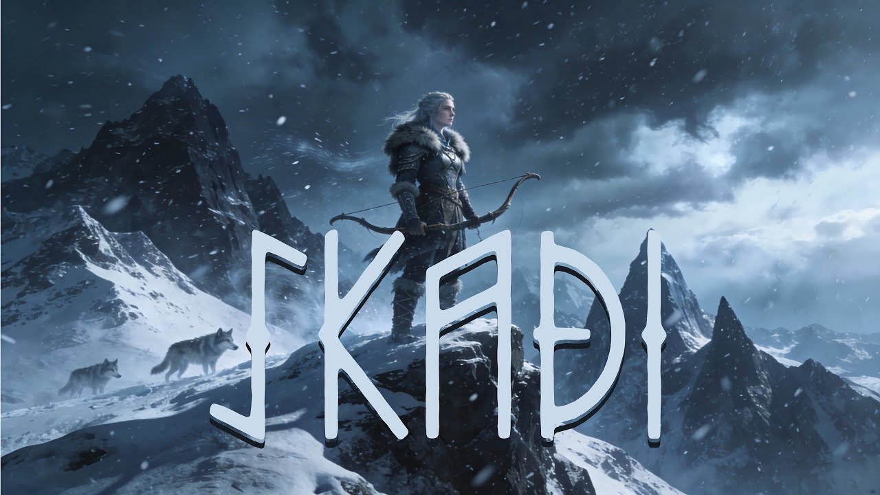 Skaði — ruler of snow, hunting and mountains | Epic nordic chant
