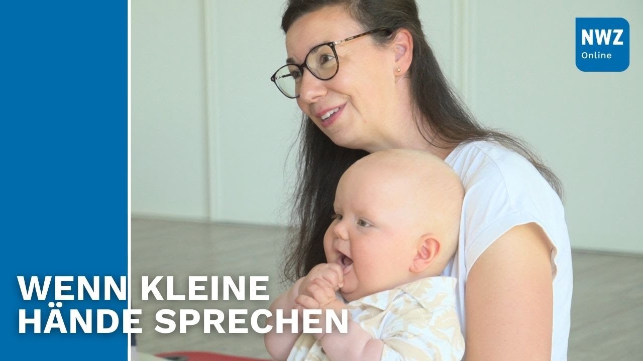 Zeichensprache für Babys - durch Gebärden schneller sprechen