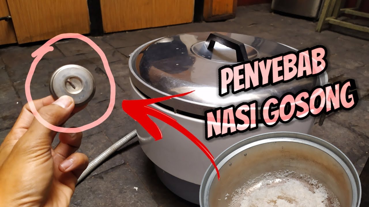 Penyebab nasi tidak matang & nasi gosong pada gas cooker | CARA GANTI OTOMATIS MAGIC COM
