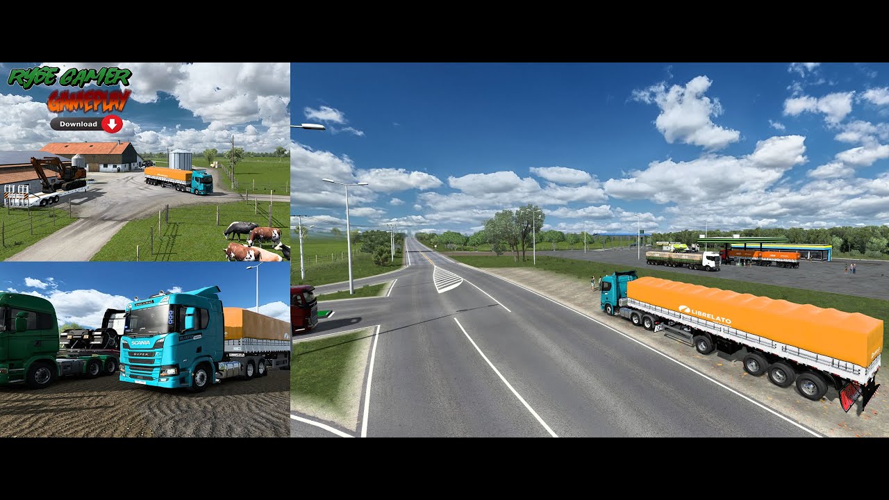🔴✅🔔ETS2 1.48 MAPA ELITE DA RODAGEM GRATUTO ATUALIZADO!NOVOS REBOQUES,TRECHOS NOVOS E MUITO MAIS