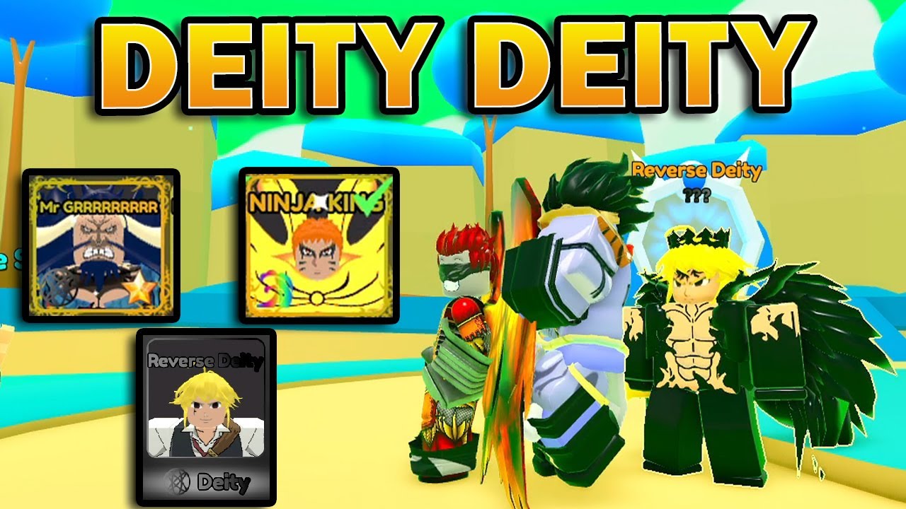 Deity Deity 3 star Shiny Secrets Shiny Naruto OW in Anime Warriors Simulator 2