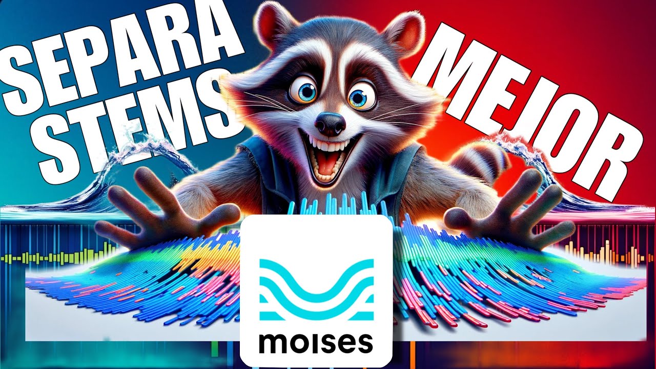 MOISES SEPARACIÓN IA de PISTAS MEJORADA! producción musical mezcla y mastering