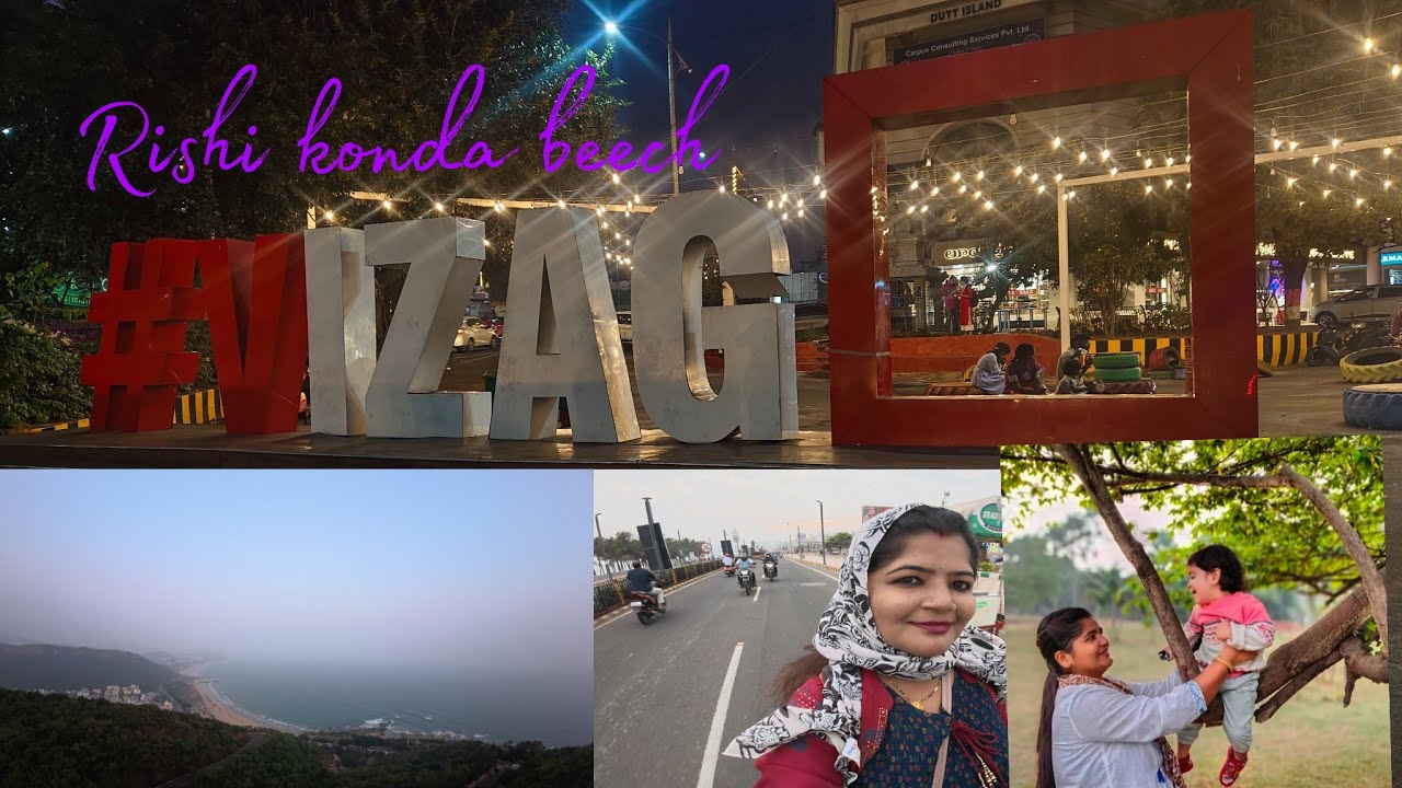 #VIZAG R.K BEECH# VLOG VIDEO WINTER VIBES#