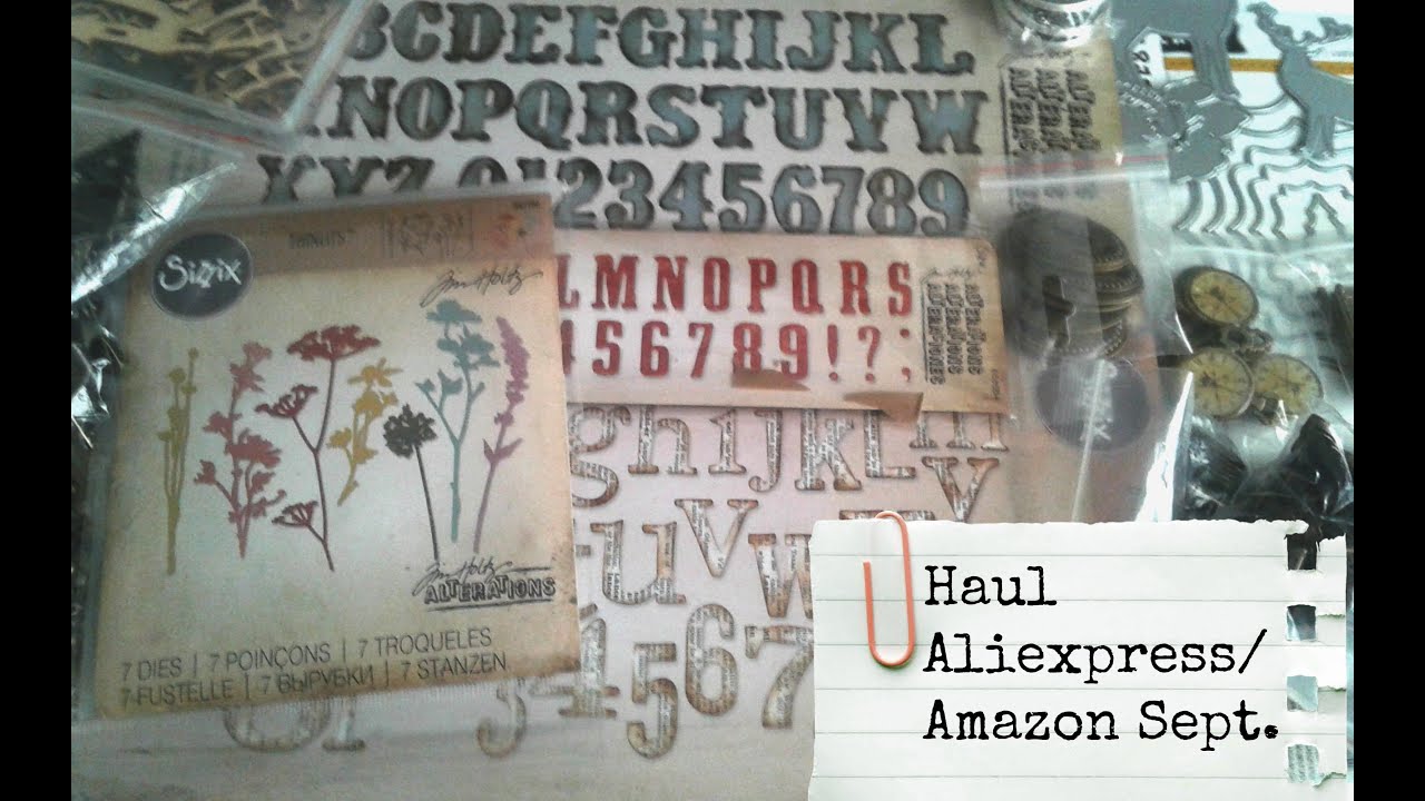 HAUL ALIEXPRESS - AMAZON SEPT.