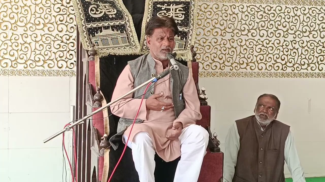 Majlis e chehelum rauza e bitul huzn marhoom badshah mirza ibne shahenshah Mirza 