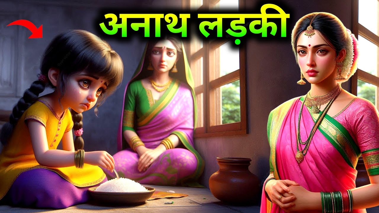 अनाथ लड़की। भाग्य और कर्म की कहानी। Gyan Vichar Kahani_Hindi stories #hindistories #kahaniyan #story
