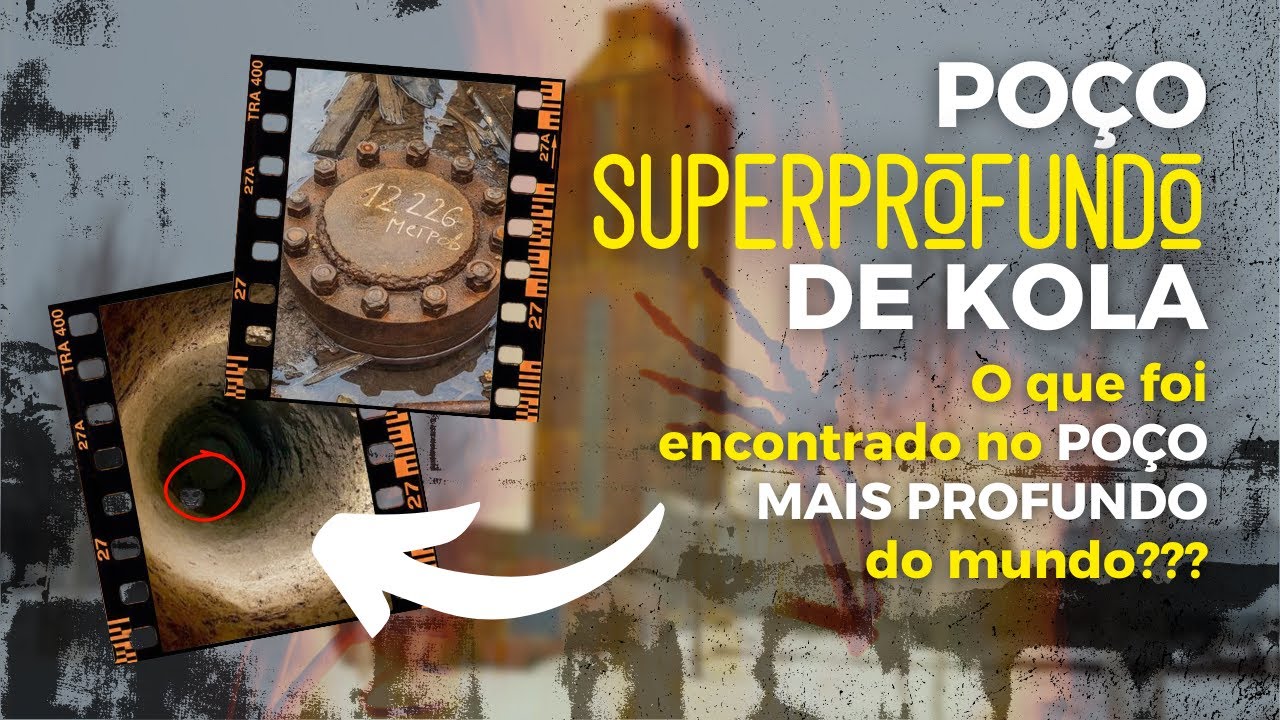 O PO&Ccedil;O MAIS PROFUNDO DO MUNDO! Conhe&ccedil;a a VERDADEIRA HIST&Oacute;RIA do PO&Ccedil;O SUPERPROFUNDO DE KOLA!