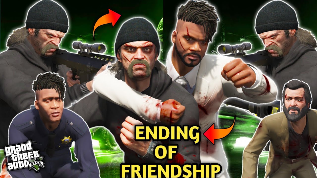 GTA 5: Franklin Want To Quit President 😢💔Trevor Make His Robot Team with Shinchan Army 🪖 😰Pss Gamer 