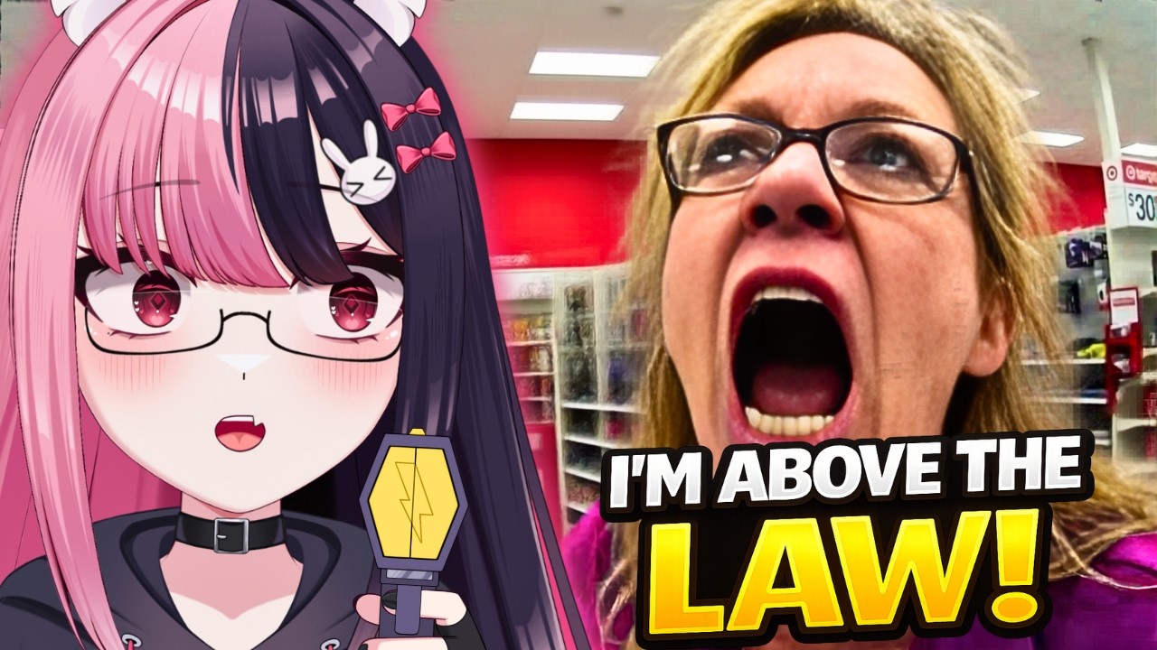 When DUMB KARENS Get Caught Stealing In 4K | Vtuber Reaction