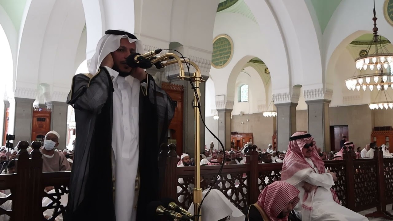 المؤذن/ فيصل الحمدي# يصدح بصوته أذان الجمعة الثاني#12 رمضان 1445هـ# من رحاب مسجد قباء