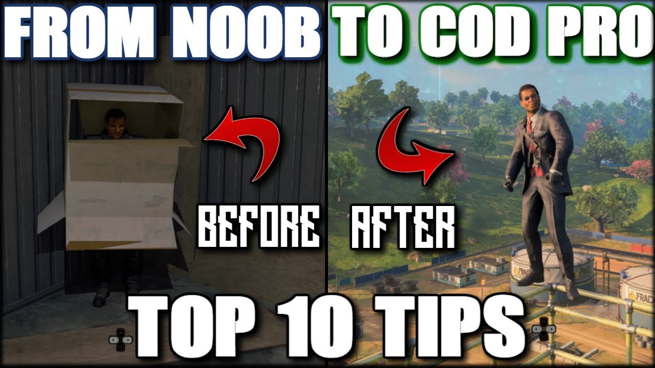 TOP 10 BEST BLACKOUT TIPS TO IMPROVE YOUR GAME FROM NOOB TO PRO! COD BLACKOUT TIPS!