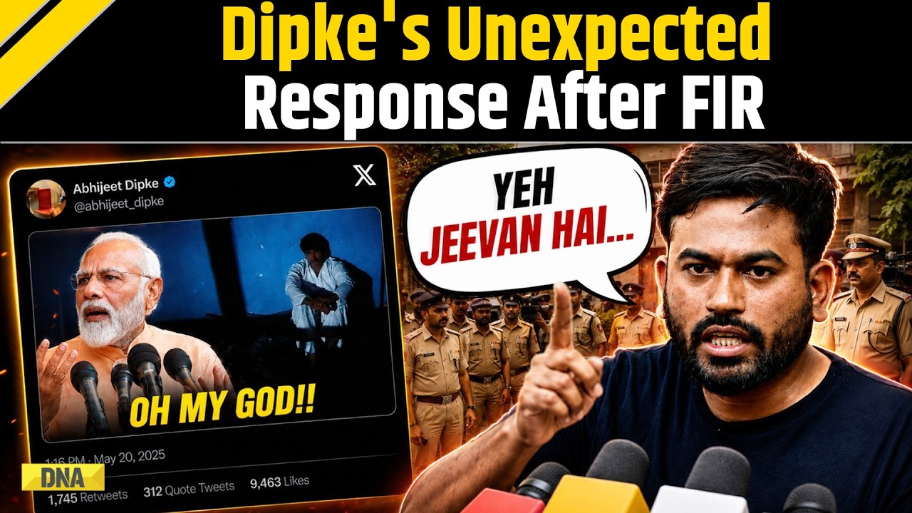 CJP News: Abhijeet Dipke's Unusual Reaction After FIR Shocks All; Responds With PM Modi Meme