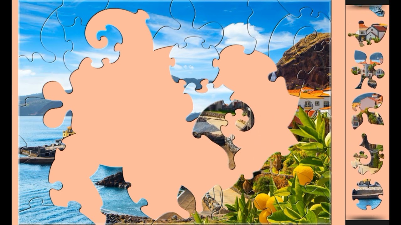 Madeira Portugal❤️😊 jigsaw puzzle🧩🧩 \\ @funpuzzle1122 