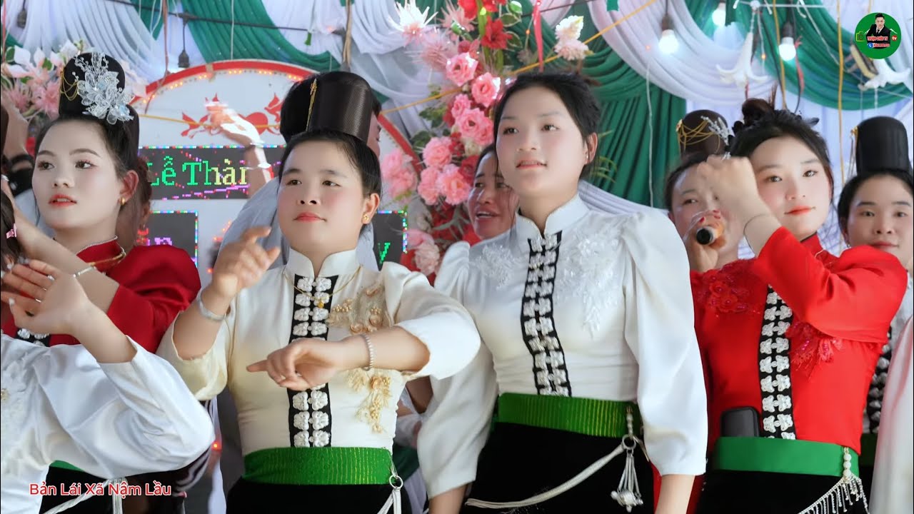 Nhạc Sàn Tây Bắc “ nhảy mừng lễ thành hôn văn kim & thuỳ trang bản lái (chiềng bôm) xã nậm lầu 