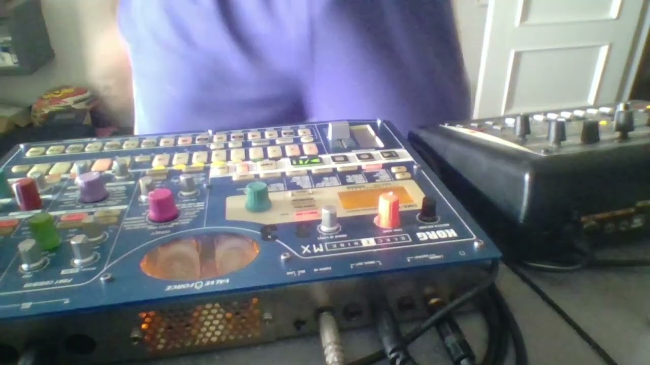 Live Acid set Korg EmX #1