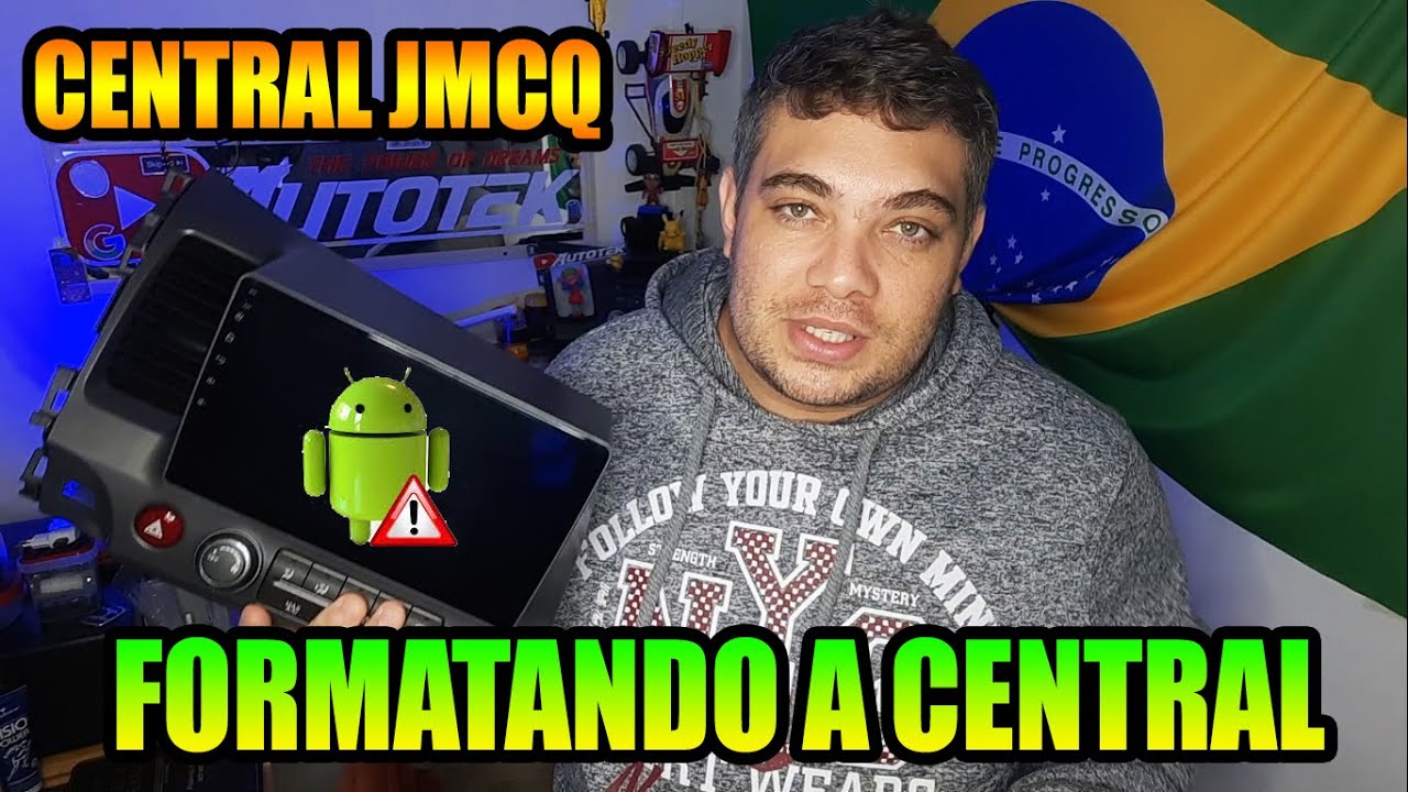 FORMATANDO A CENTRAL MULTIMIDIA JMCQ - PASSO A PASSO !
