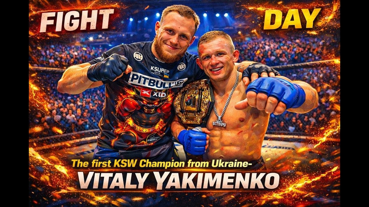 #3 FIGHT DAY -TITLE FIGHT KSW 115/VITALY YAKIMENKO