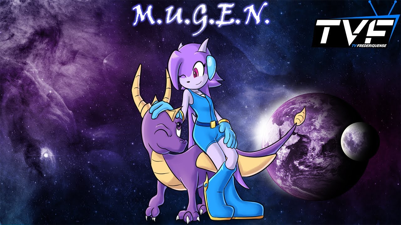 MUGEN: Sash Lilac and Spyro The Dragon ... the true friendship of dragons!