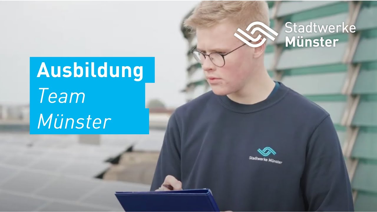 Herzlich willkommen zur Ausbildung bei den Stadtwerken Münster