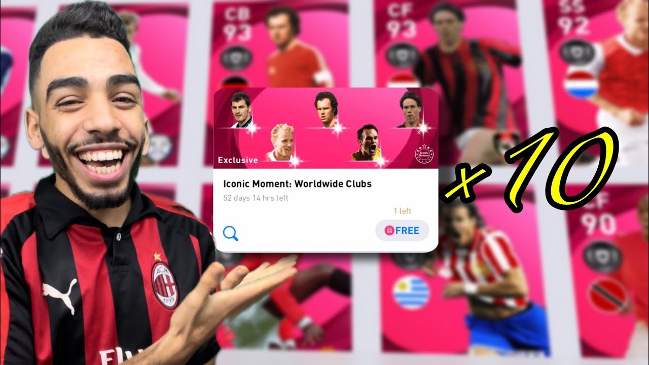 БЕСПЛАТНЫЙ ОТКРЫТИЕ НАБОРА «ЗНАКОВЫЕ МОМЕНТЫ» x10 🔥 pes mobile