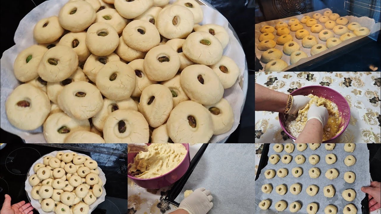 غريبة سورية على اصولها بطعم خرافي🥰The most delicious Ghriba with a fantastic taste بدوب بالتم 👍😍