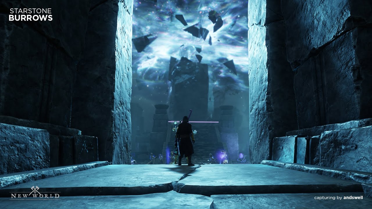 New World: Starstone Burrows (Full Dungeon) - Full Support Healer | AP Server