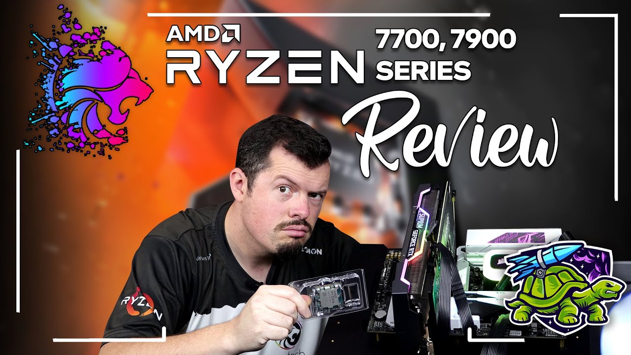 AMD Ryzen 7 7700 and Ryzen 9 7900 Reviewed!!