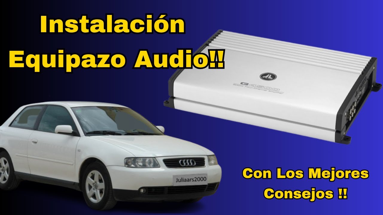 🔊 Instala tu Amplificador Fácilmente. Guia Pasado a Paso Audi A3, Válido Volkswagen, Golf, A4, Seat.