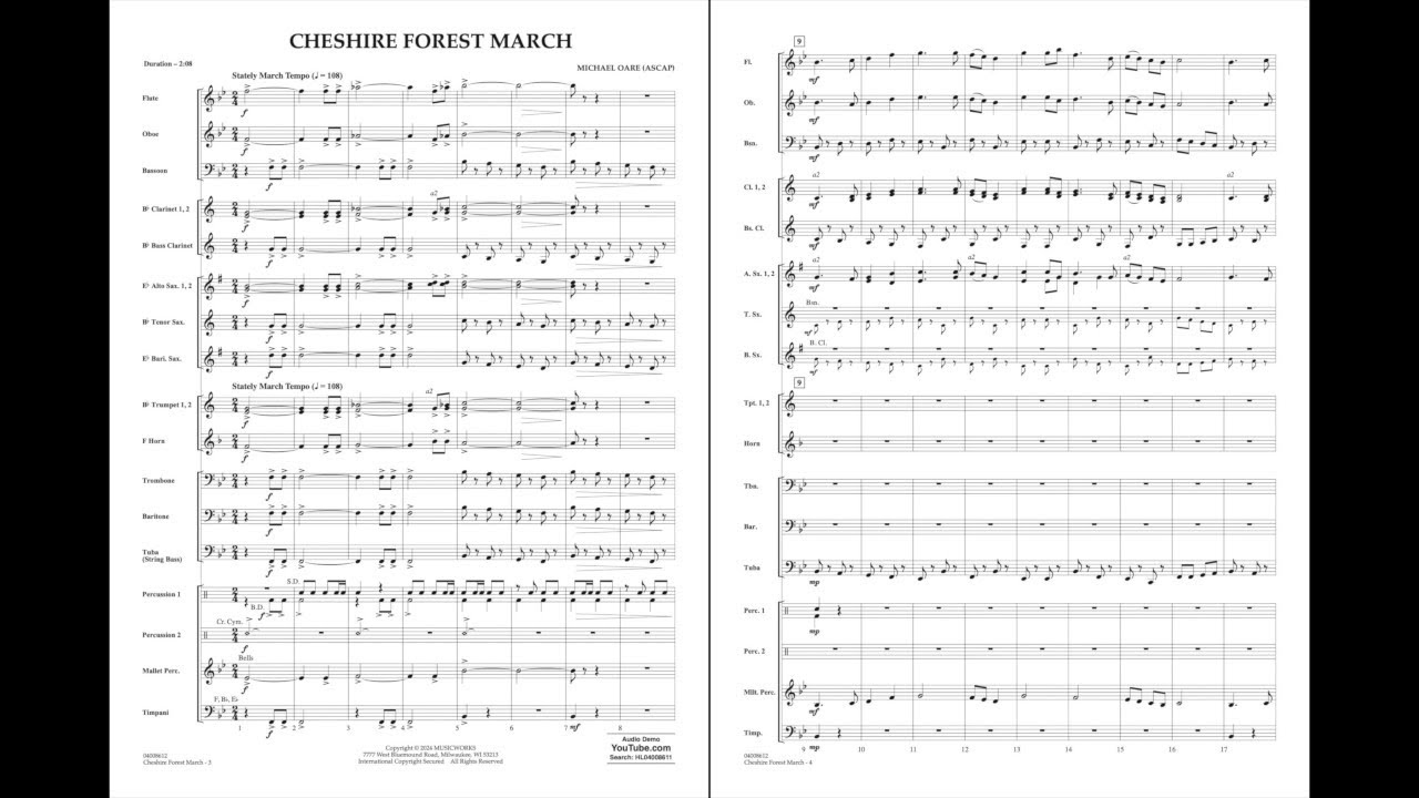 Cheshire Forest March by Michael Oare
