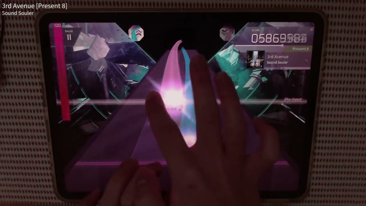 【Arcaea】3rd Avenue [Present] PURE MEMORY -2 手元動画【Eri. / Saicrom】