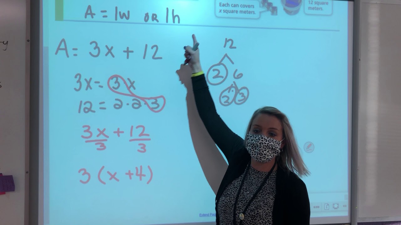 4-5: Factor Expressions (enVisions Lesson)