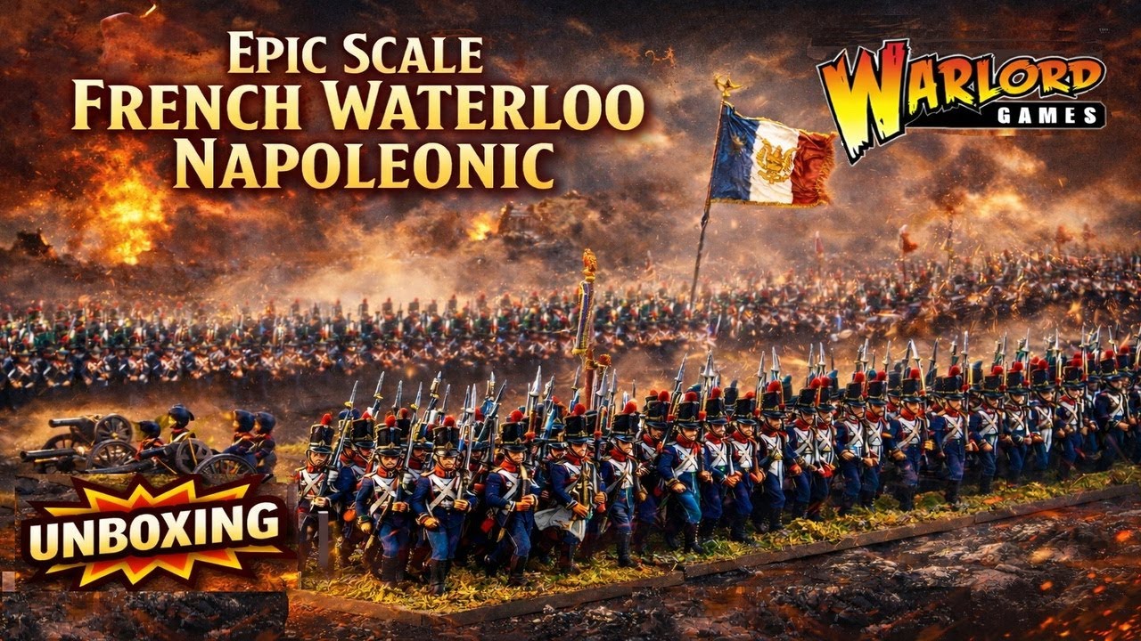 Warlords - French Napoleonic Epic Scale - Unboxing(s)